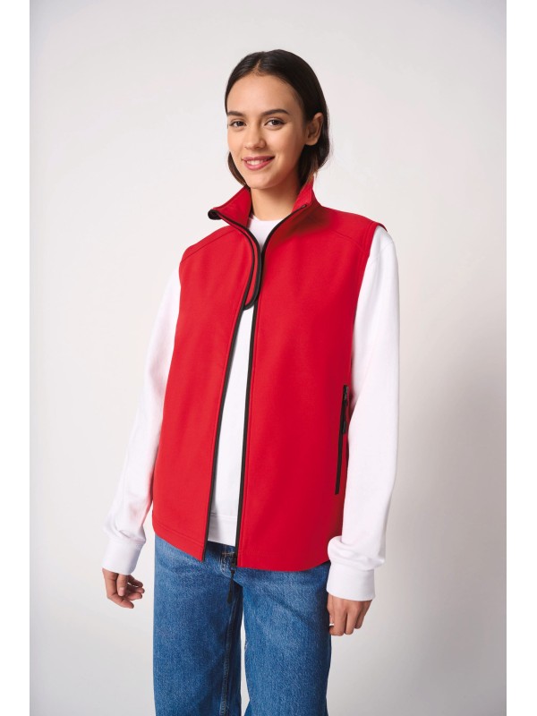 Colete softshell 2 camadas unissexo - IB413