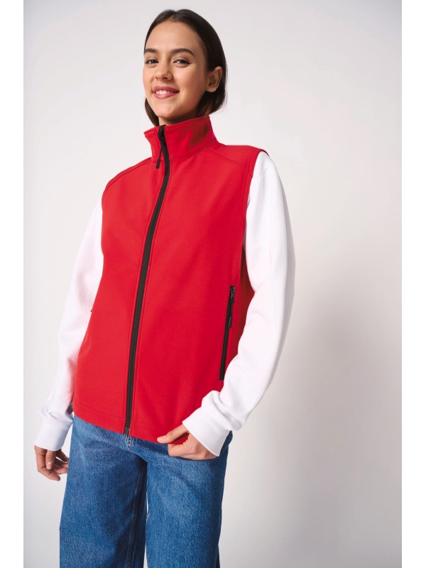 Colete softshell 2 camadas unissexo - IB413