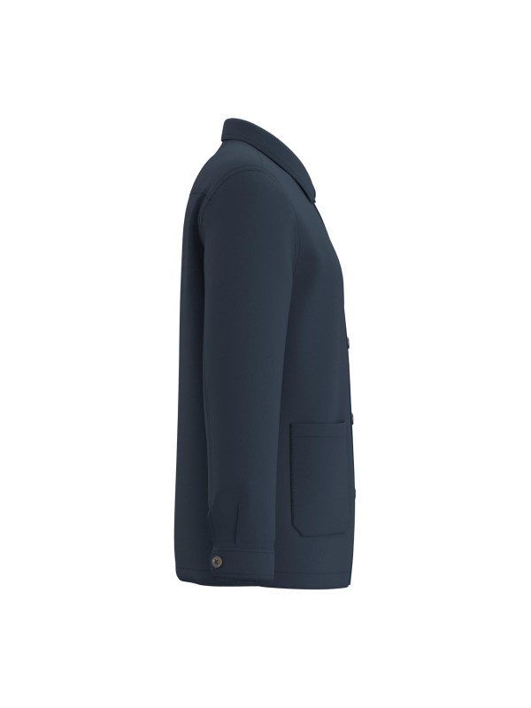 Casaco worker masculino ecol�gico com efeito lavado
