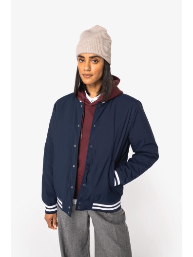 Blus�o teddy forrado eco-respons�vel unissexo