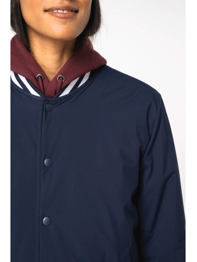 Blus�o teddy forrado eco-respons�vel unissexo