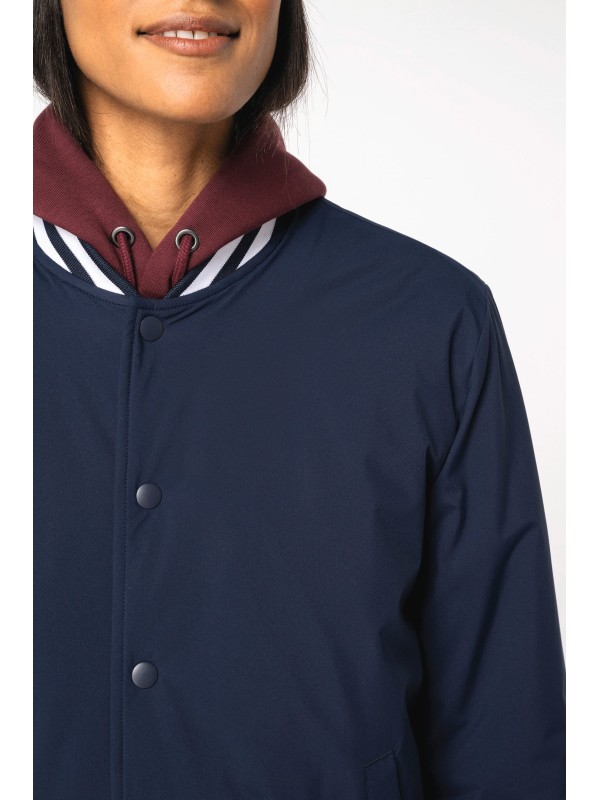 Blus�o teddy forrado eco-respons�vel unissexo