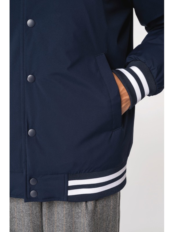 Blus�o teddy forrado eco-respons�vel unissexo