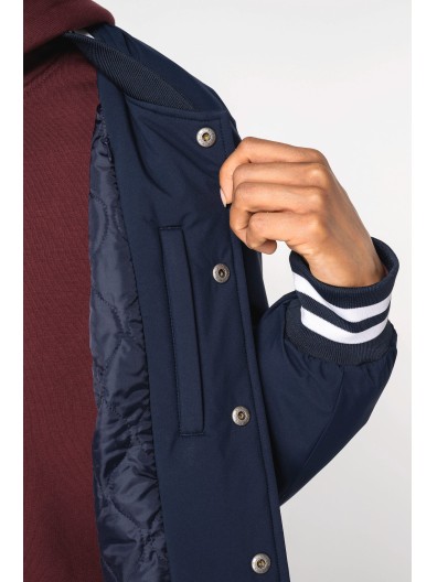 Blus�o teddy forrado eco-respons�vel unissexo