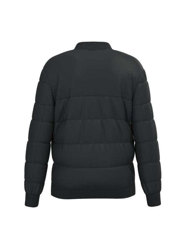 Blus�o acolchoado eco-respons�vel com gola Teddy unissexo