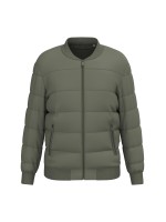 Blus�o acolchoado eco-respons�vel com gola Teddy unissexo