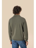 Polo eco-respons�vel manga comprida de homem