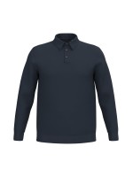 Polo eco-respons�vel manga comprida de homem