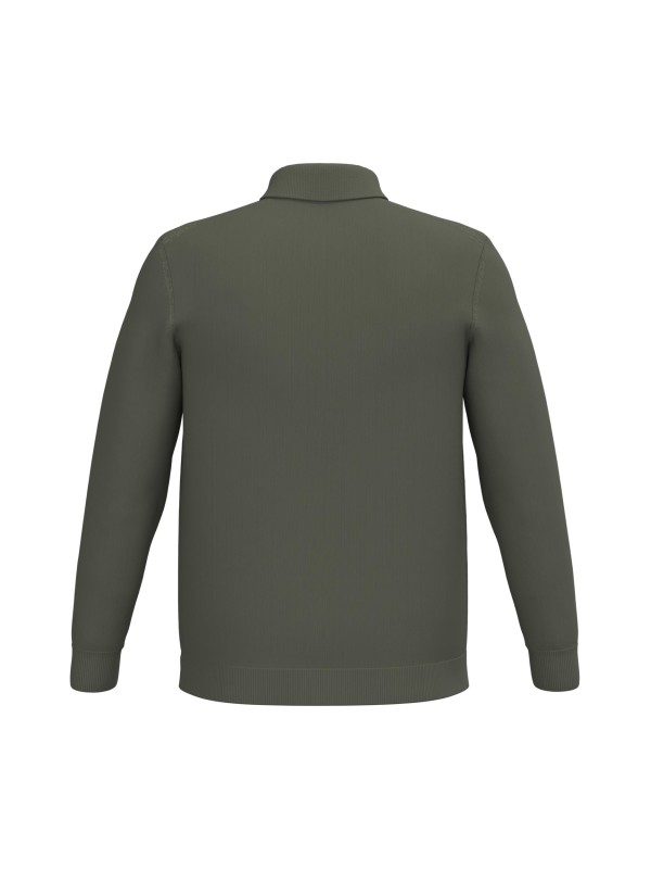 Polo eco-respons�vel manga comprida de homem