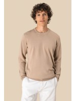 Camisola eco-respons�vel decote redondo de homem