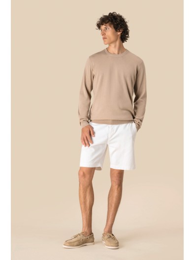 Camisola eco-respons�vel decote redondo de homem
