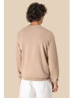 Camisola eco-respons�vel decote redondo de homem