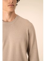 Camisola eco-respons�vel decote redondo de homem