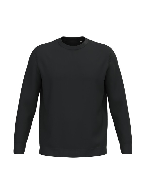 Camisola eco-respons�vel decote redondo de homem