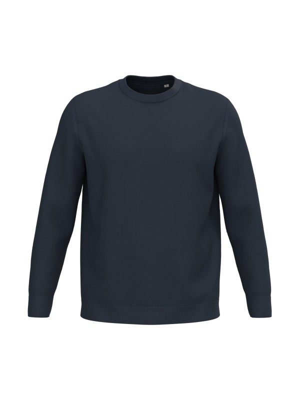 Camisola eco-respons�vel decote redondo de homem