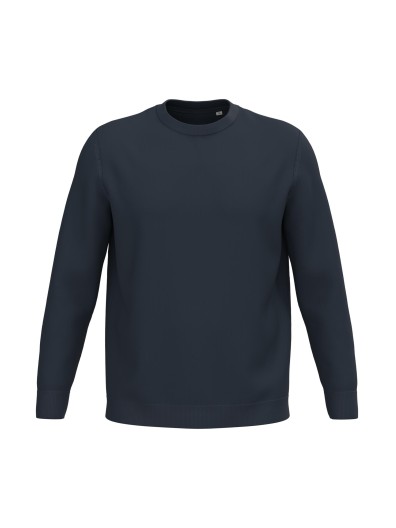 Camisola eco-respons�vel decote redondo de homem