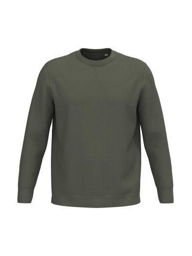 Camisola eco-responsável decote redondo de homem Camisola eco-responsável decote redondo de homem