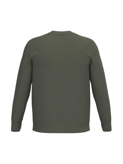 Camisola eco-responsável decote redondo de homem Camisola eco-responsável decote redondo de homem