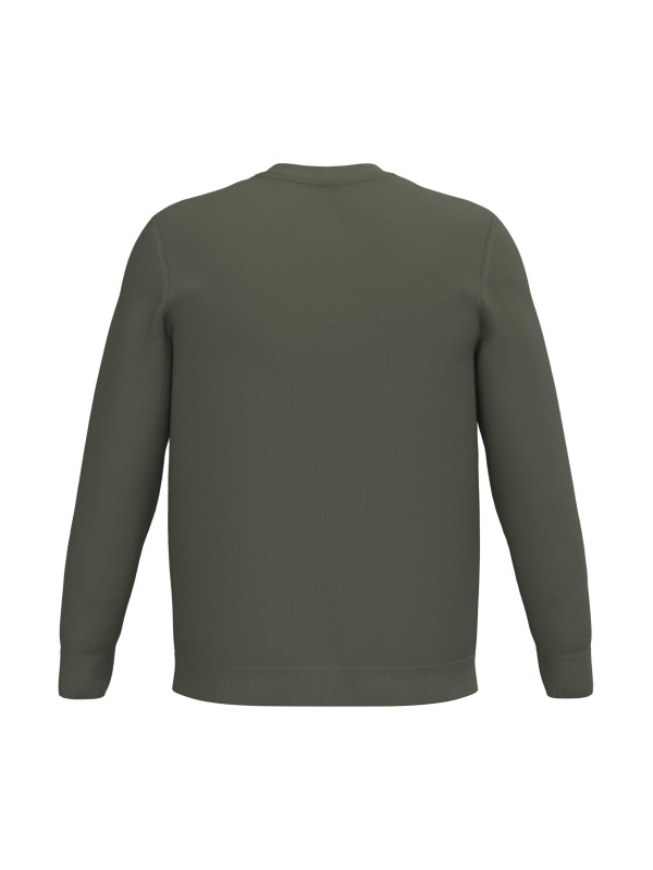 Camisola eco-respons�vel decote redondo de homem