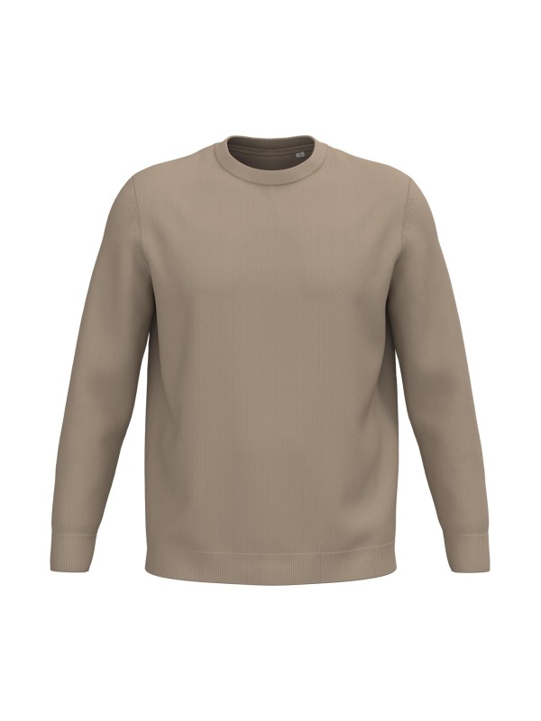Camisola eco-respons�vel decote redondo de homem