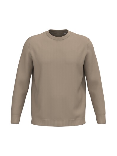 Camisola eco-respons�vel decote redondo de homem