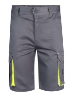 Bermudas Stretch Bicolor Multibolsos - Série 103010S