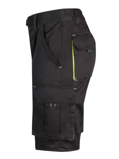 Bermudas Stretch Bicolor Multibolsos - Série 103010S Bermudas Stretch Bicolor Multibolsos - Série 103010S