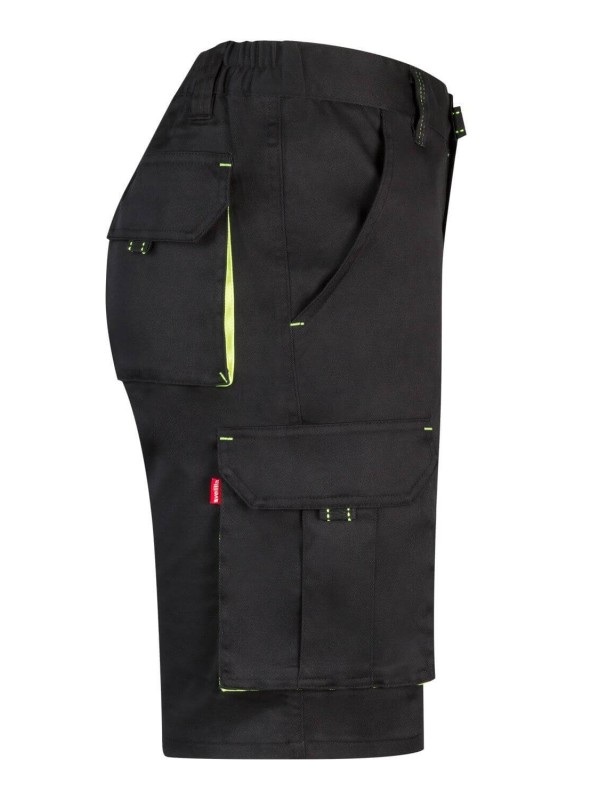 Bermudas Stretch Bicolor Multibolsos - Série 103010S