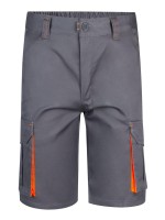 Bermudas Stretch Bicolor Multibolsos - Série 103010S