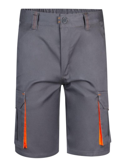 Bermudas Stretch Bicolor Multibolsos - Série 103010S Bermudas Stretch Bicolor Multibolsos - Série 103010S