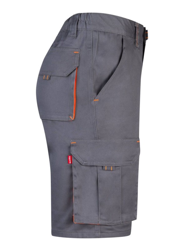 Bermudas Stretch Bicolor Multibolsos - Série 103010S