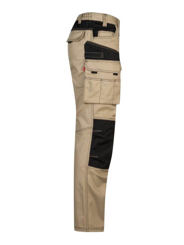 Calça Canvas Bicolor Multibolsos - Série 103011B