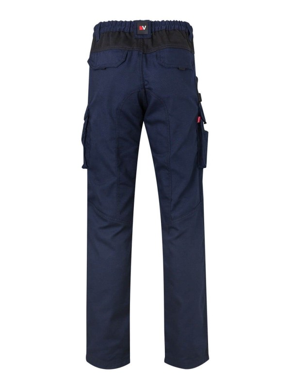 Calça Canvas Bicolor Multibolsos - Série 103011B