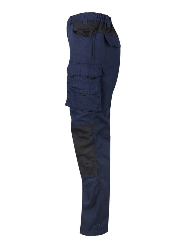 Calça Canvas Bicolor Multibolsos - Série 103011B