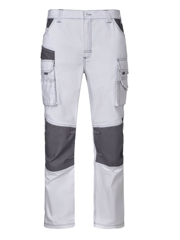 Calça Canvas Bicolor Multibolsos - Série 103011B