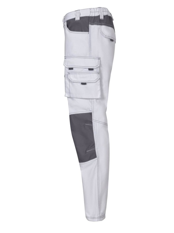 Calça Canvas Bicolor Multibolsos - Série 103011B
