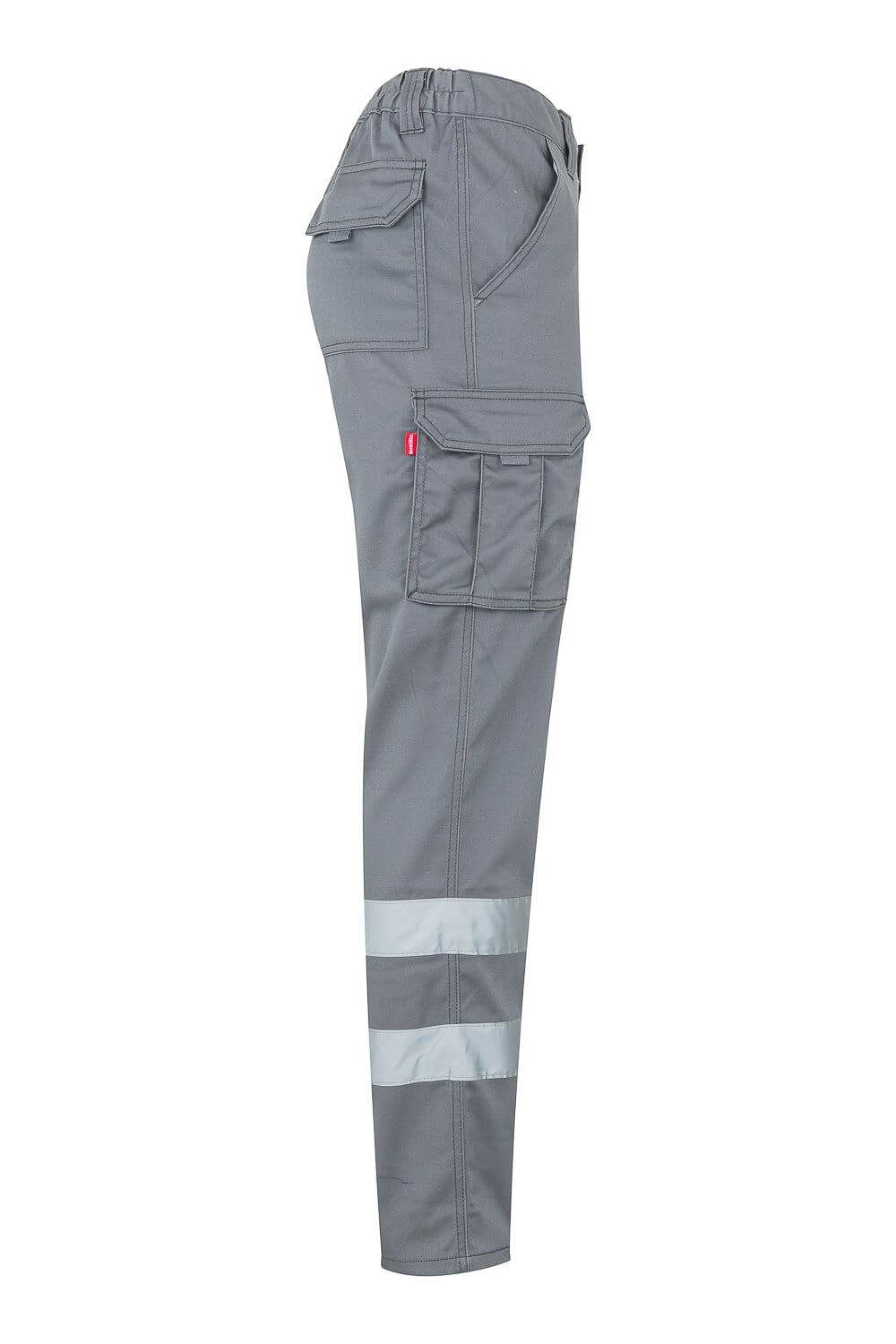 Calças Stretch Multibolsos com Faixas - Série 103014S