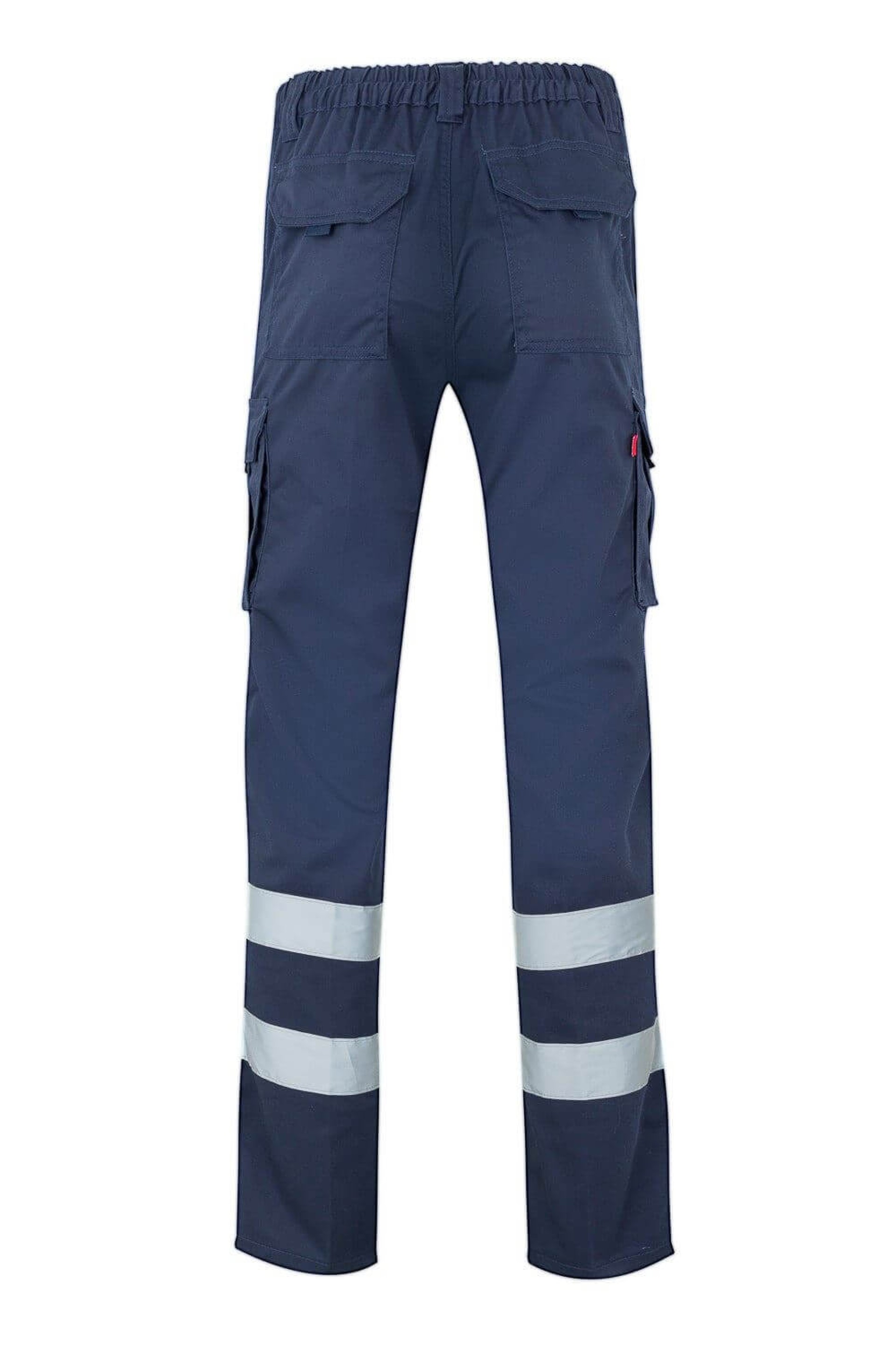 Calças Stretch Multibolsos com Faixas - Série 103014S