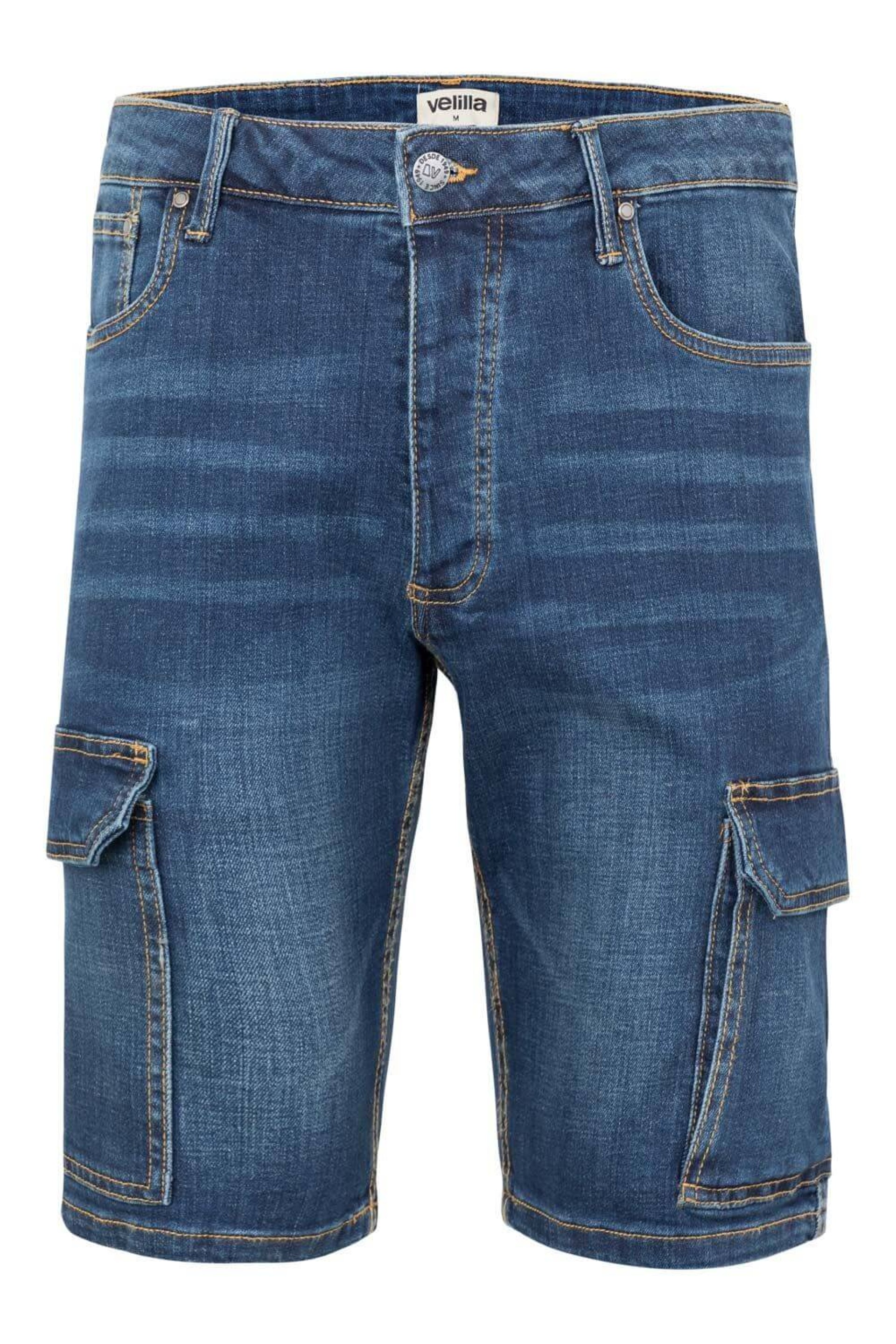 Bermudas Denim Stretch Multibolsos - Série 103017S