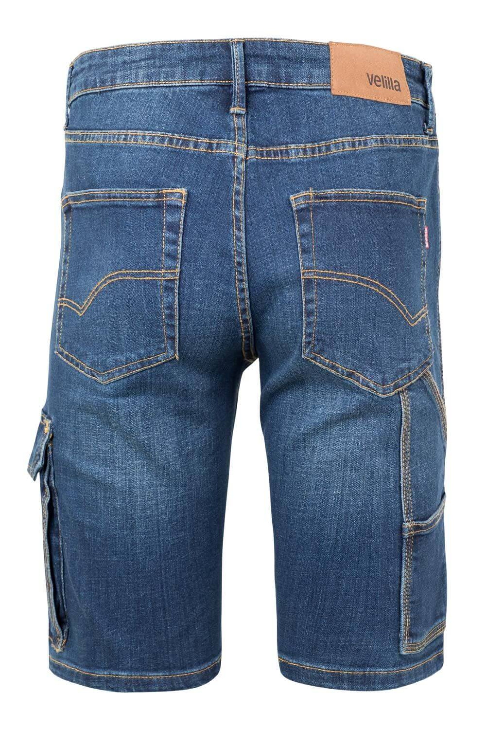 Bermudas Denim Stretch Multibolsos - Série 103017S