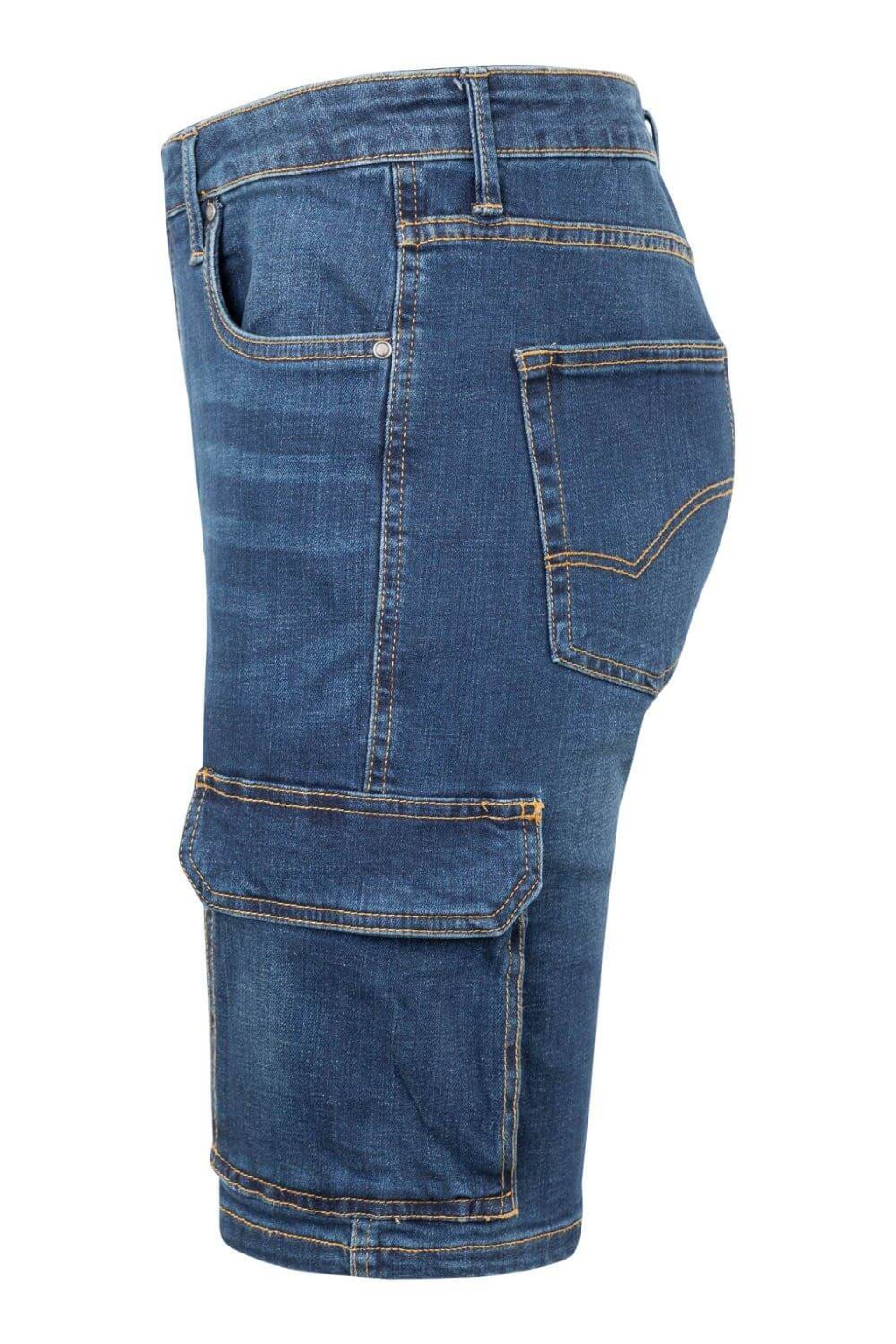 Bermudas Denim Stretch Multibolsos - Série 103017S