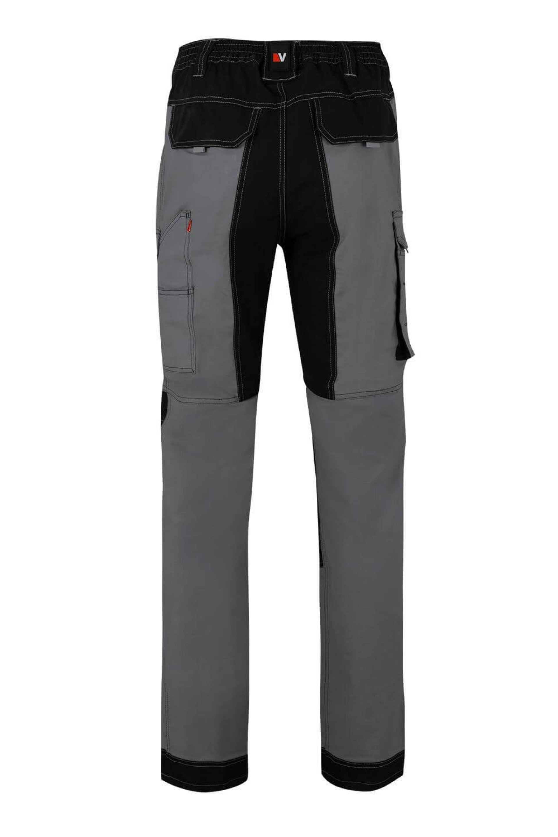Calças Stretch Bicolor com Bolsos Flutuantes - Série 103019S