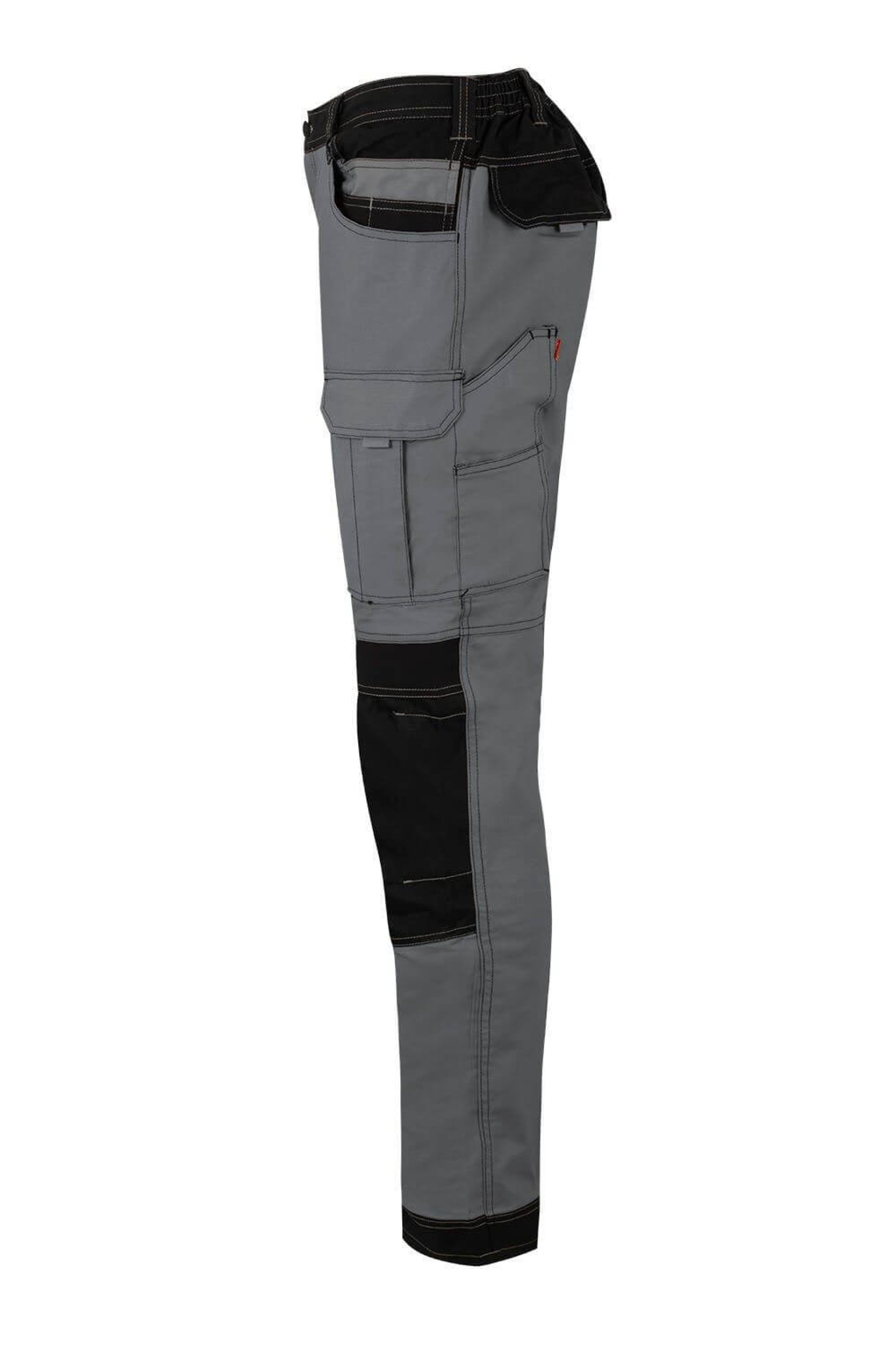 Calças Stretch Bicolor com Bolsos Flutuantes - Série 103019S