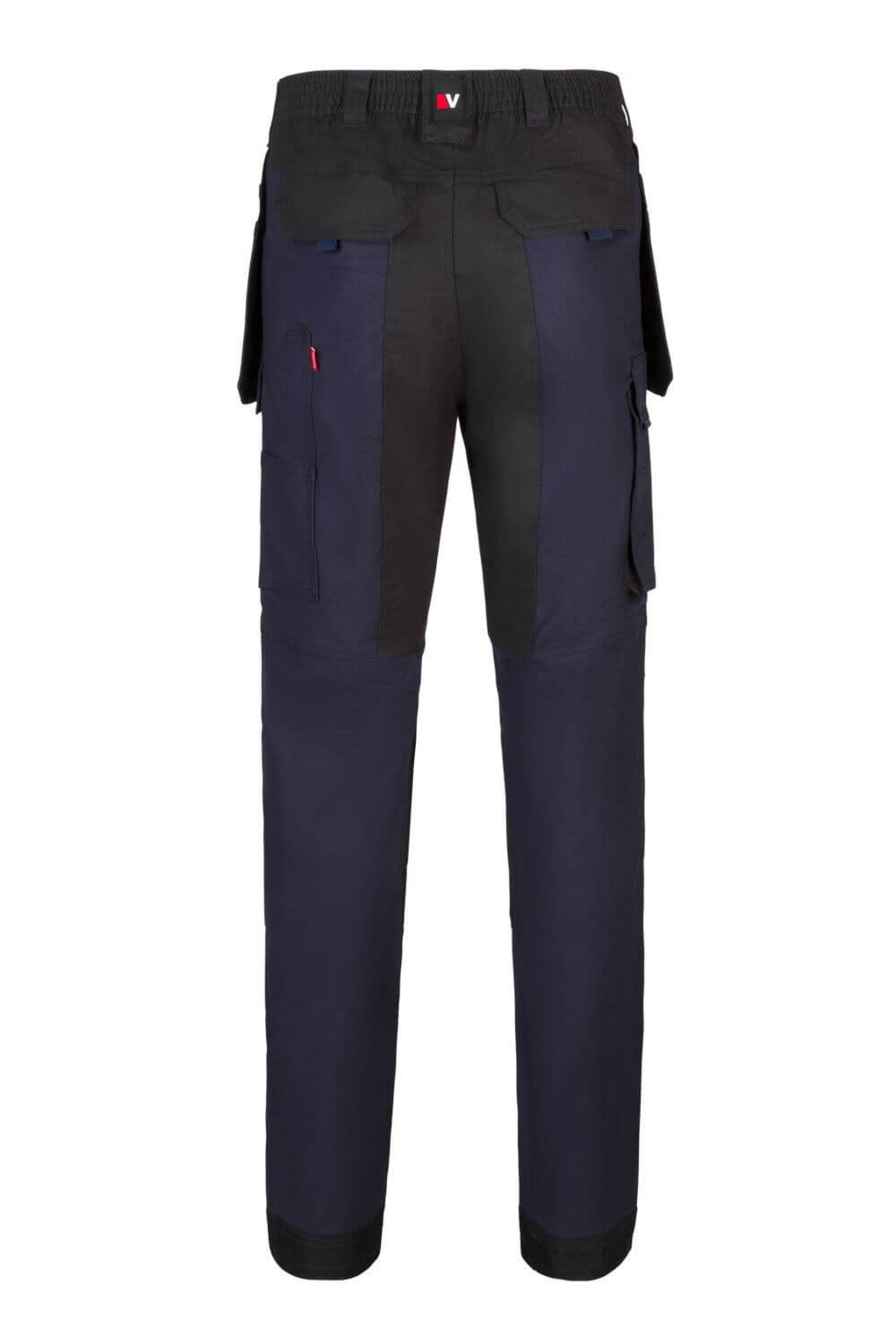 Calças Stretch Bicolor com Bolsos Flutuantes - Série 103019S