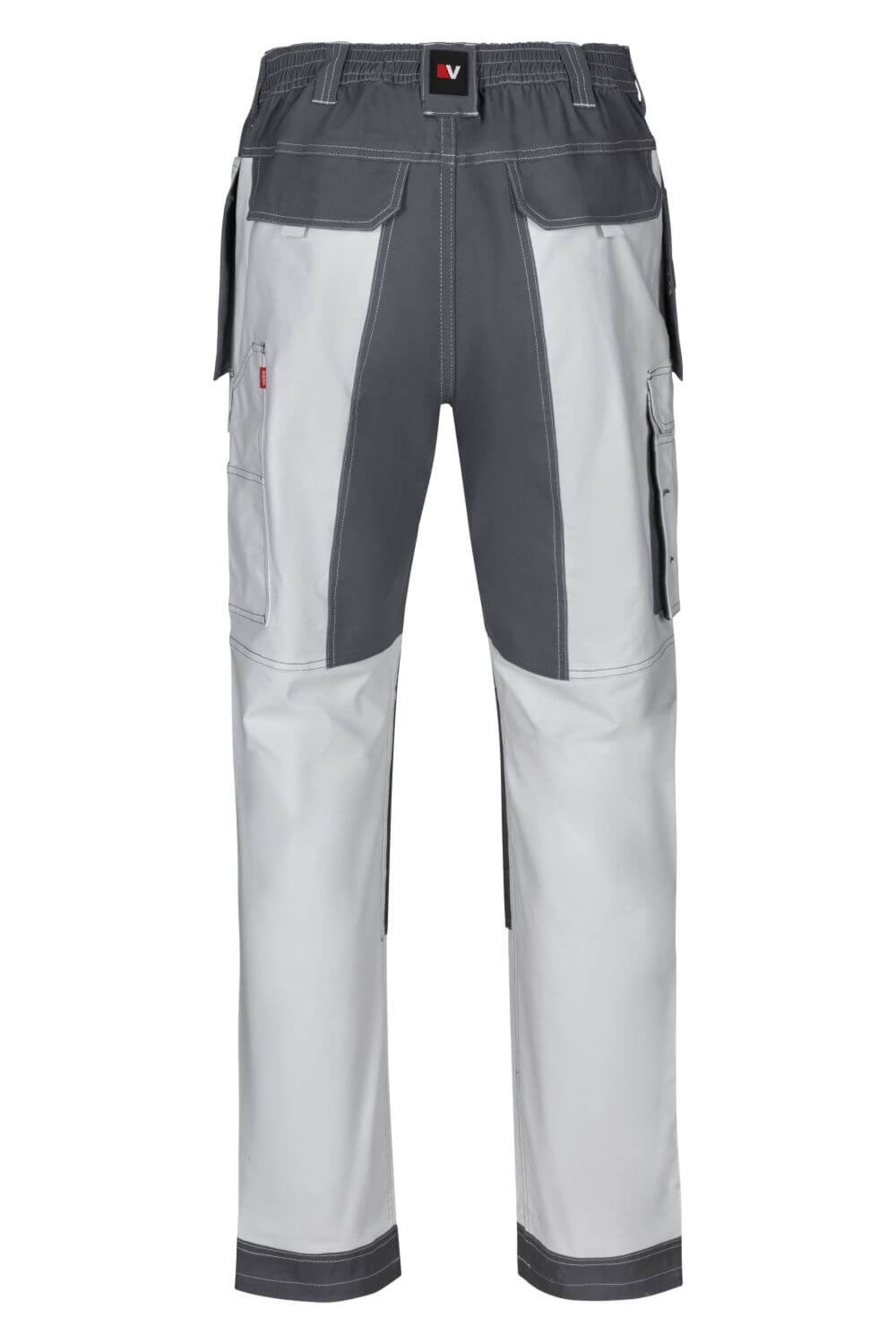 Calças Stretch Bicolor com Bolsos Flutuantes - Série 103019S