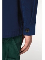 Casaco worker masculino ecol�gico com efeito lavado