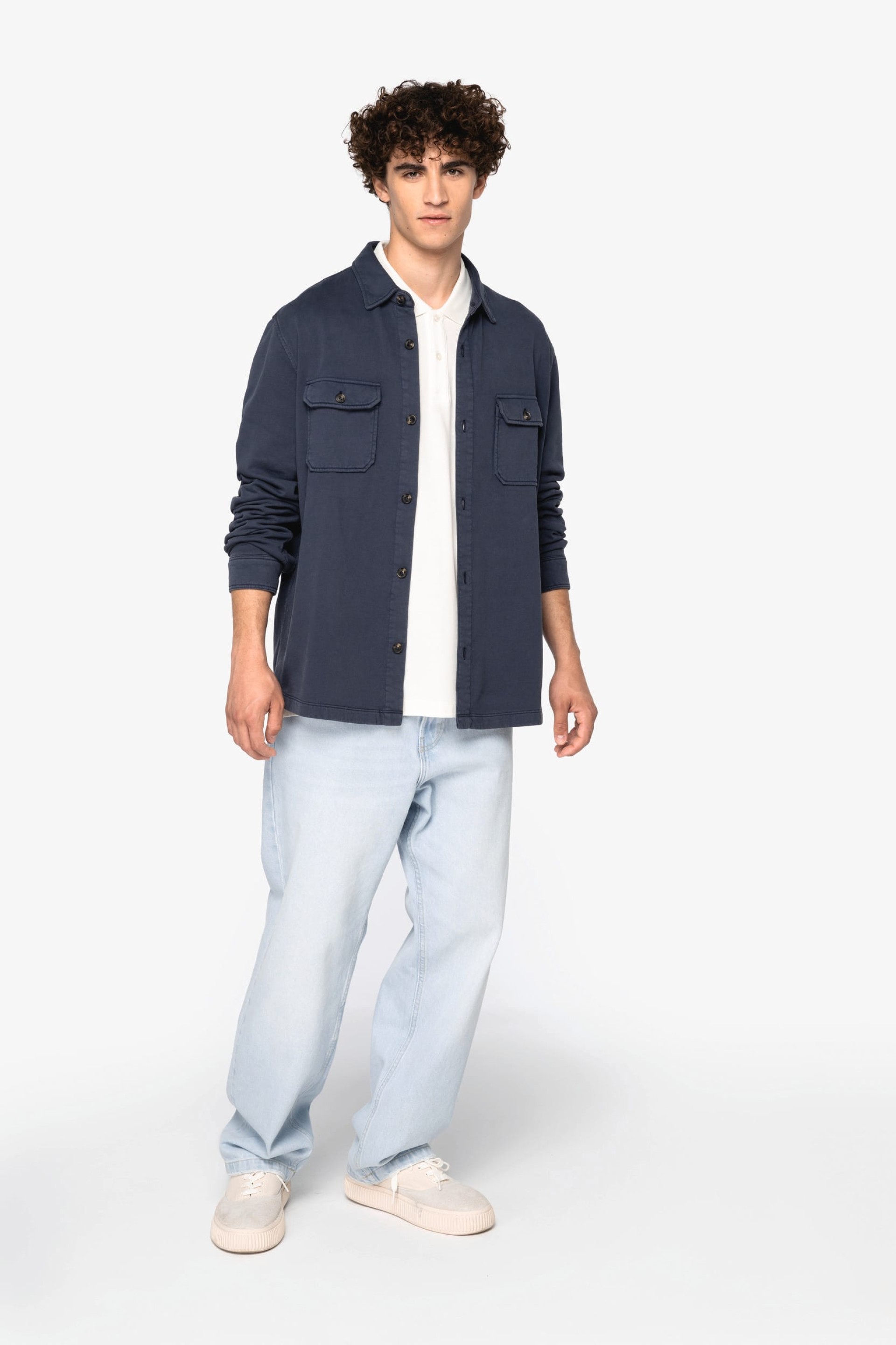 Sobrecamisa cardada - NS521