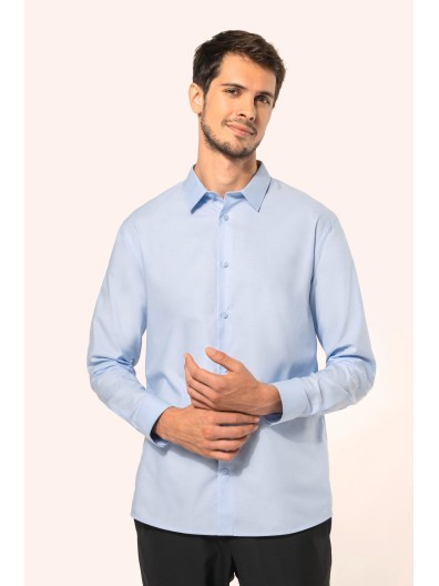 Camisa Oxford manga comprida - K595