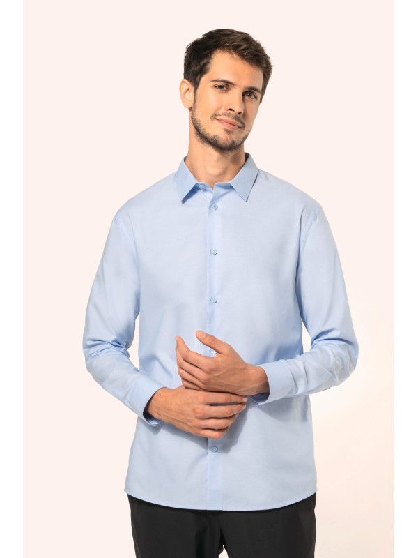 Camisa Oxford manga comprida - K595