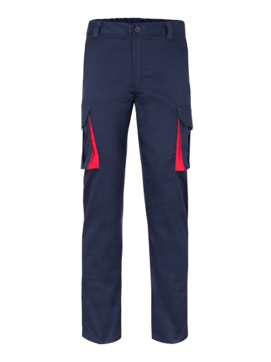 Calça Stretch Bicolor Série 103024S Calça Stretch Bicolor Série 103024S